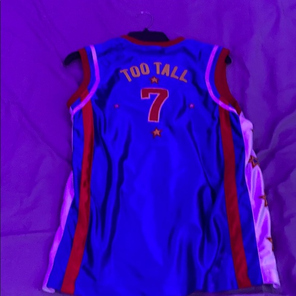 Signed #7 Too Tall Globetrotters Jersey - Picture 2 of 3
